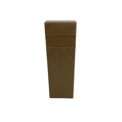 Juncao Emenda Mogno 10cm para Rodapé Real Pvc