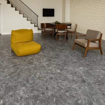 Piso Vinilico Auto-colante Chão Caixa 5m² Marmo Grey