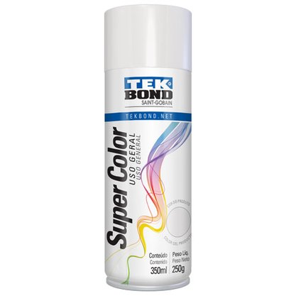 Tinta Spray  Uso Geral Branco Gelo 350ml Tekbond