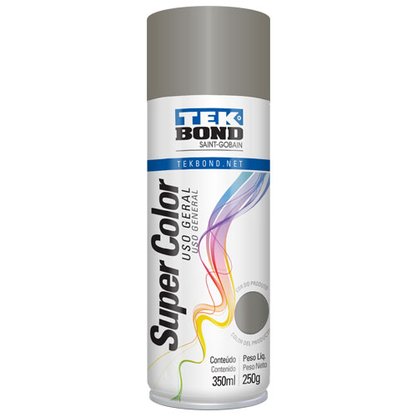 Tinta Spray  Uso Geral Platina 350ml Tekbond