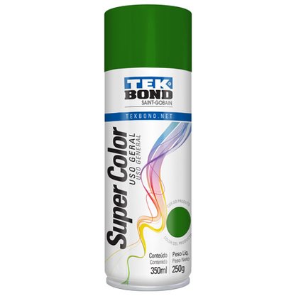 Tinta Spray  Uso Geral Verde 350ml Tekbond