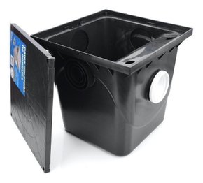 Caixa de Gordura Coletora com Cesto para Limpeza Metasul 42 Litros