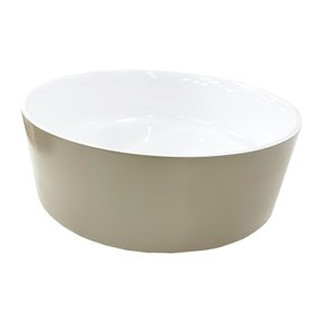 Cuba Bicolore Redonda Branco/fendi 35cm Mazzu