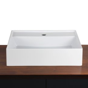 Cuba para Banheiro de Apoio Retangular Bordas Slim Mazzu