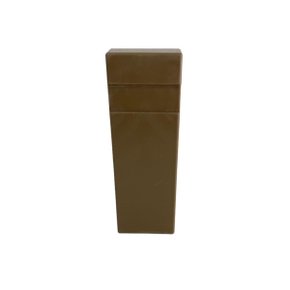 Juncao Emenda Mogno 10cm para Rodapé Real Pvc