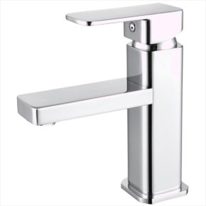 Torneira Banheiro Lavabo Misturador Monoc Baixa Cromado