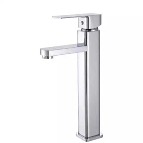 Torneira Banheiro Lavabo Misturador Monocomando Alta Cromado