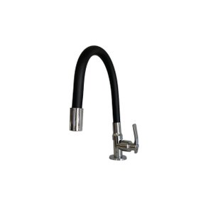 Torneira Gourmet Cozinha Metal Bancada Silicone Flex F1518