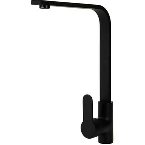 Torneira Monocomando Cozinha Alta Black F1053b Preta