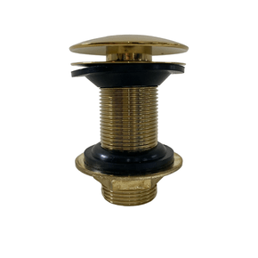 Valvula Click Ralo de Pia Lavatório 7/8 Gold Dourado Liga