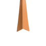 Cantoneira de Parede Perfil em V 2,5cm Cerejeira Barra 1,5m
