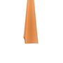 Cantoneira de Parede Perfil em V 2,5cm Cerejeira Barra 1,5m