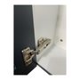 Gabinete Banheiro Nordic Petroleo 80cm Completo Mazzu