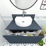 Gabinete Para Banheiro 75cm Vintage Mazzu Completo