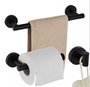 Kit Banheiro Acessórios 4 Peças Inox Preto Fosco