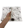 Papel de Parede Adesivo Autocolante 5m Mármore Branco