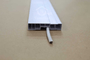 Rodapé de PVC Plasbil Nobre 7CM Branco Barra 2,4M