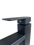 Torneira Banheiro Lavabo Misturador Monocomando Alta Preto