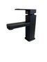 Torneira Banheiro Lavabo Misturador Monocomando Baixa Preto