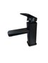 Torneira Banheiro Lavabo Misturador Monocomando Baixa Preto